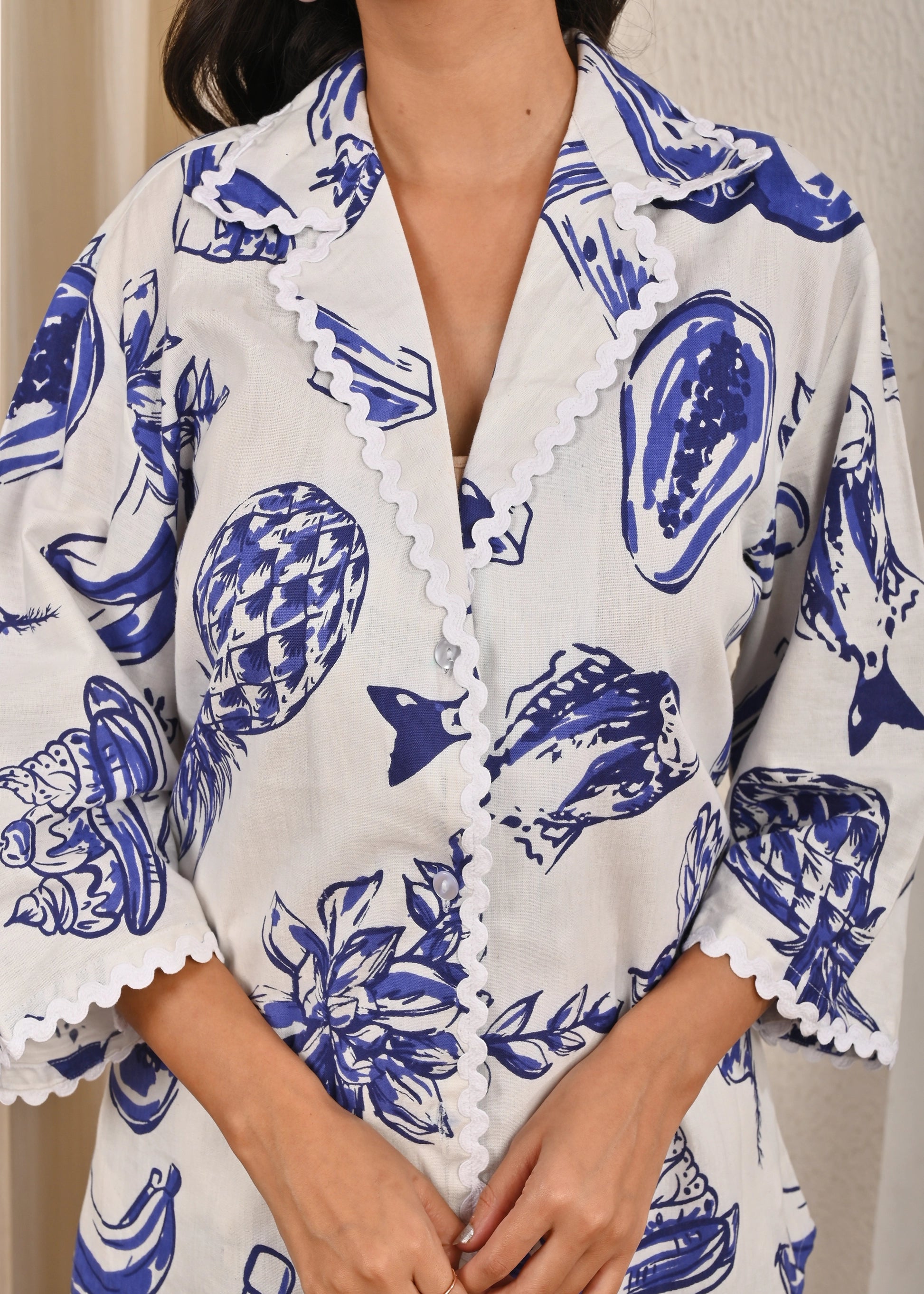 Fruit & Floral Print Co-ord Set