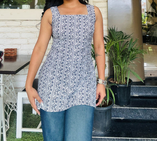 Paisley Short Kurti