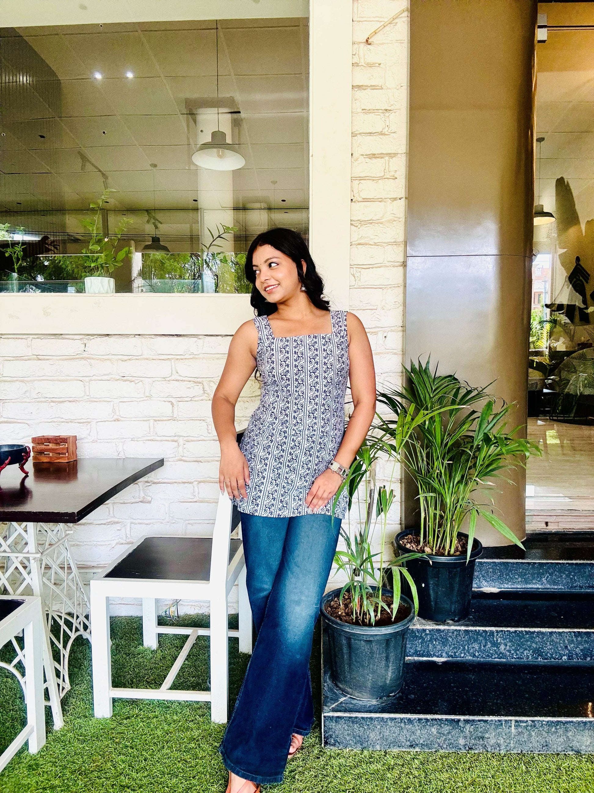 Paisley Short Kurti