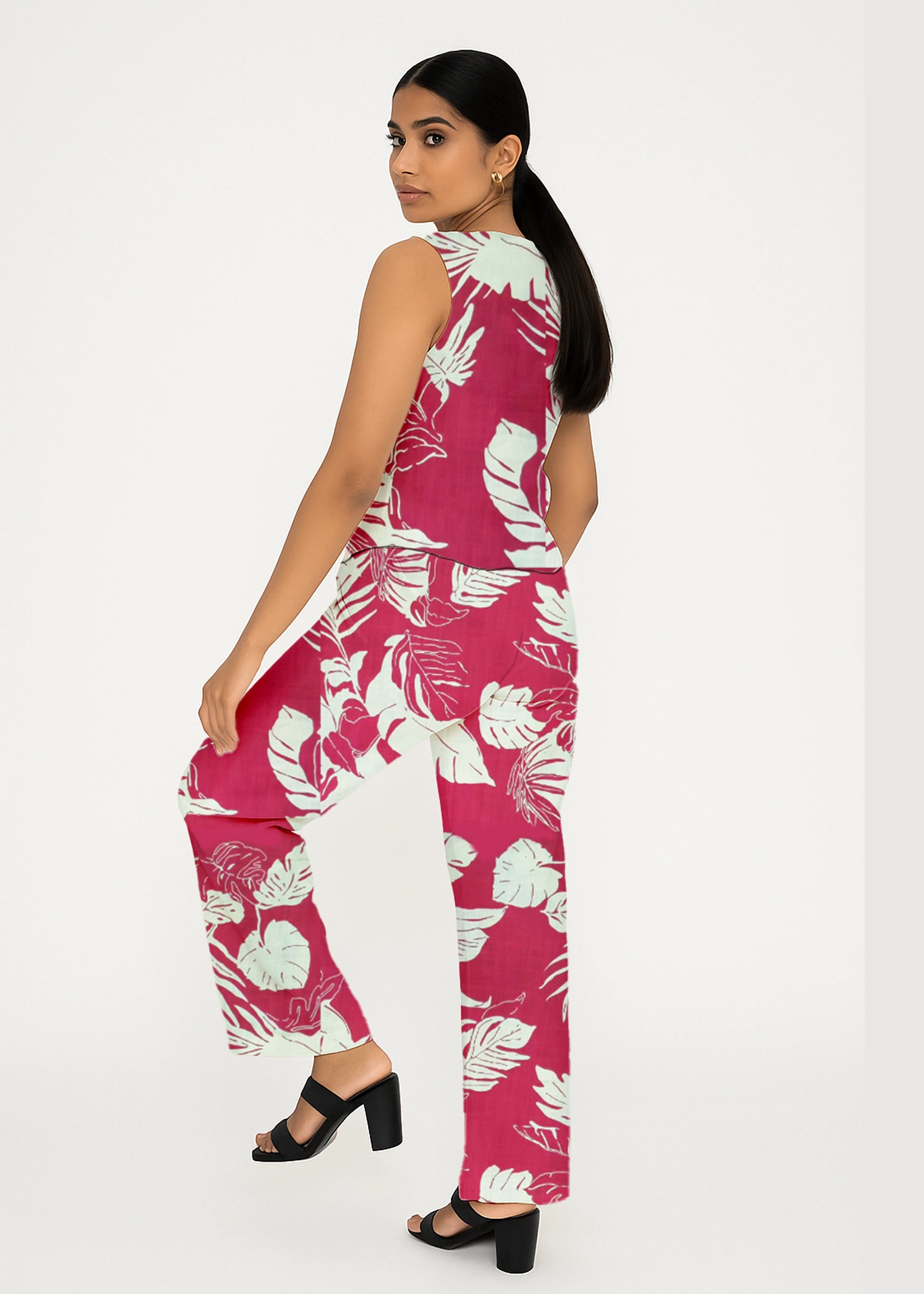 Tropical Leaf Co-ord Set