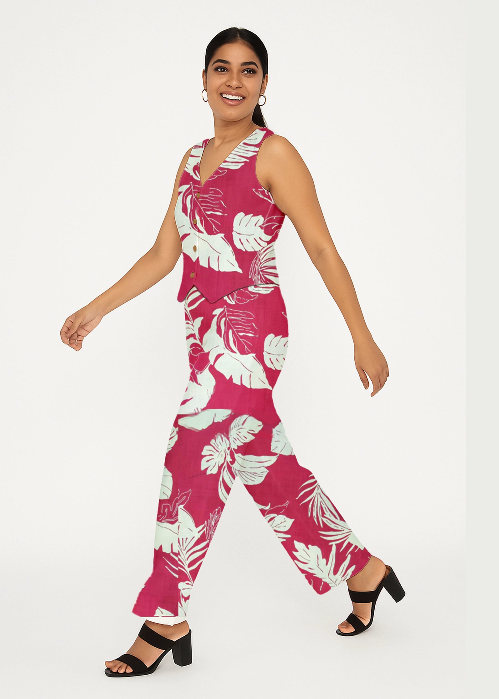 Tropical Leaf Co-ord Set