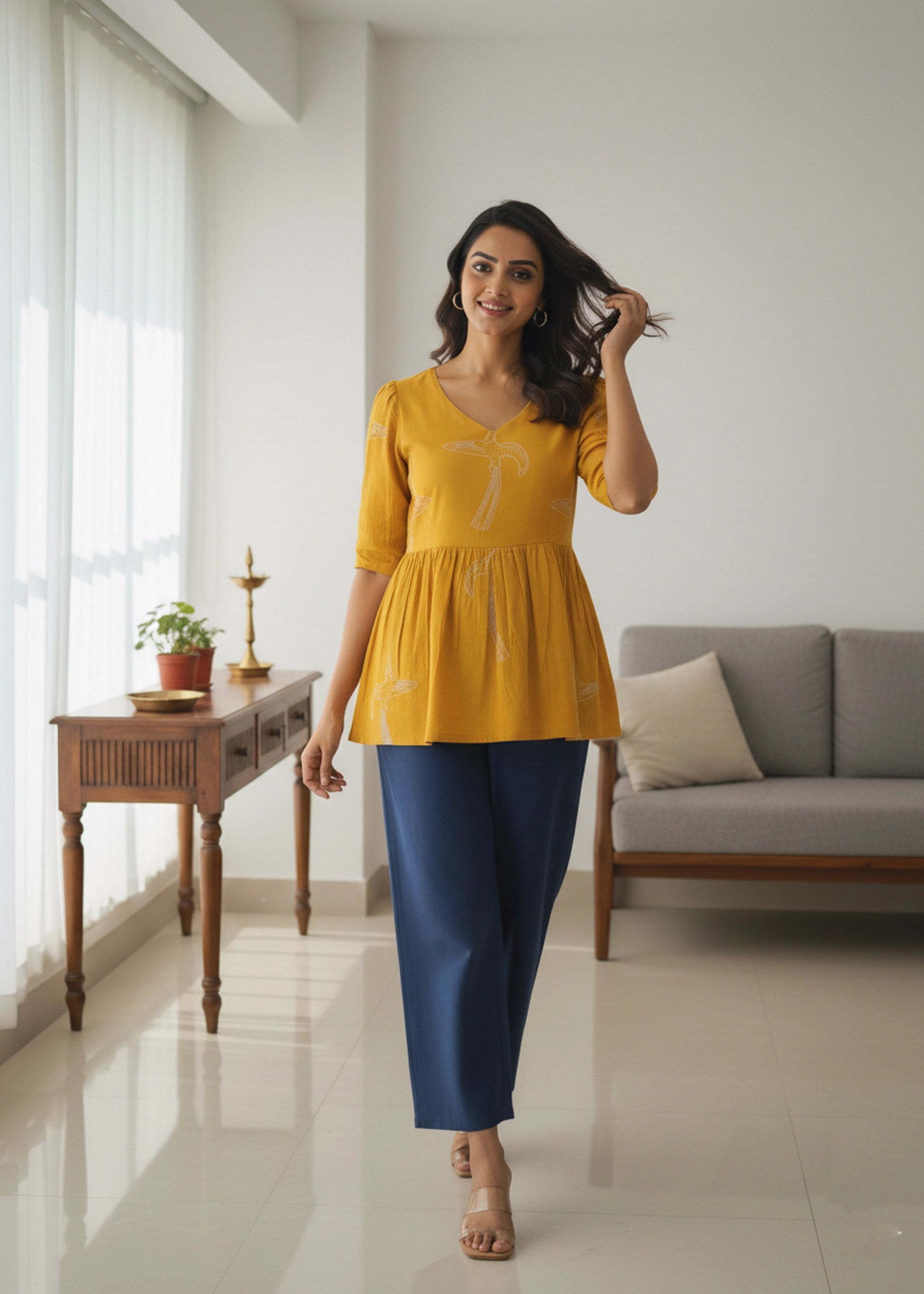 Peplum Top