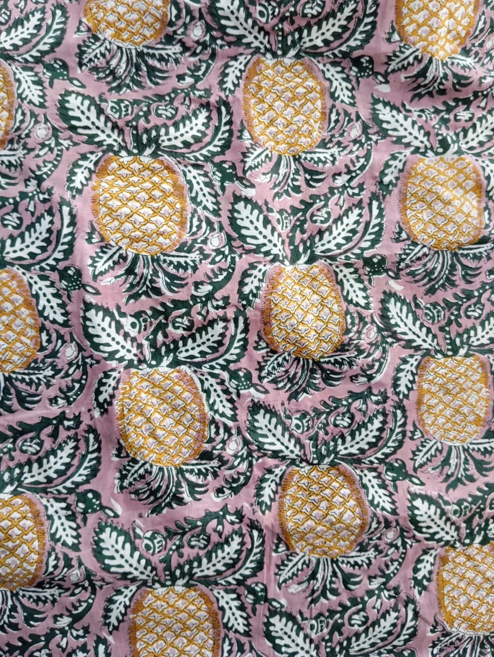 Pineapple Print Short Kurti