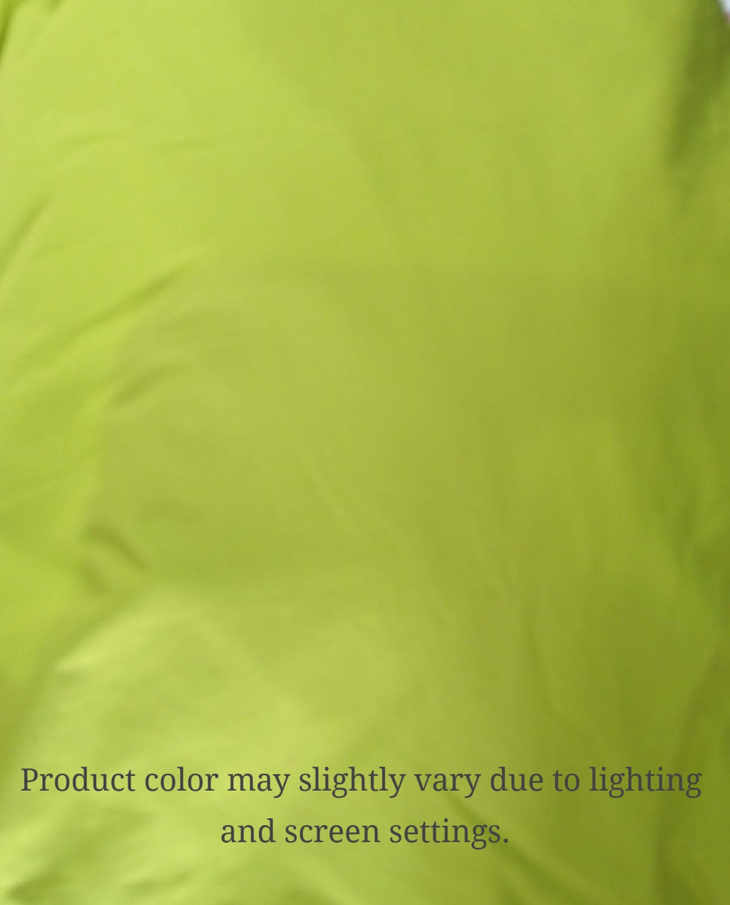 Lime Green Wrap Top