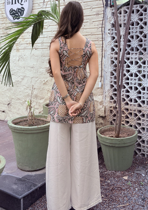 Pineapple Print Short Kurti